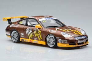 Porsche 911 996 GT3 Cup M. Marsh Carrera Cup Asia Winner 2004 AUTOart 1:18 80489 Métal Moulé — image 5 sur 7