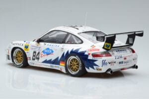 Porsche 911 996 GT3 R J. Ickx 24 Hours of Le Mans 2003 AUTOart 1:18 80379 Métal Moulé — image 6 sur 7