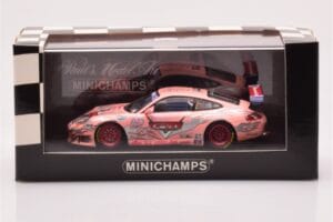 Porsche 911 996 GT3 RS Pink Sally #45 Petty / Jeanette Phoenix 250 2004 Minichamps 1:43 400046945 Métal Moulé — image 4 sur 4