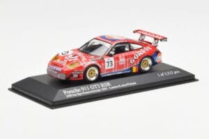 Porsche 911 996 GT3 RSR Gulf #73 Lambert / Lefort / Palttala 1000km Spa 2005 Minichamps 1:43 400056473 Métal Moulé — image 2 sur 4