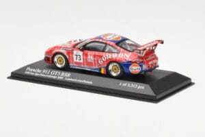 Porsche 911 996 GT3 RSR Gulf #73 Lambert / Lefort / Palttala 1000km Spa 2005 Minichamps 1:43 400056473 Métal Moulé — image 3 sur 4