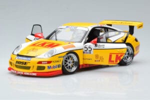 Porsche 911 997 GT3 Cup D. O'Young Carrera Cup Asia 2007 AUTOart 1:18 80785 Métal Moulé — image 2 sur 7
