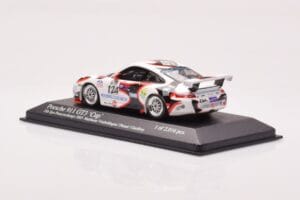 Porsche 911 997 GT3 Cup #124 Mattheus / Geoffroy / Vanbellingen / Fumal 24 Hours of Spa 2005 Minichamps 1:43 400056224 Métal  — image 3 sur 4