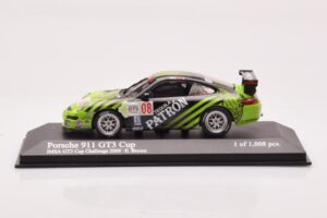 Porsche 911 997 GT3 Cup #8 E. Brown IMSA GT3 Challenge 2009 Minichamps 1:43