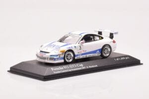 Porsche 911 997 GT3 Cup Porsche Carrera Cup #3 R. Westbrook 2007 Minichamps 1:43 400076483 Métal Moulé — image 2 sur 4