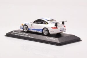 Porsche 911 997 GT3 Cup Porsche Carrera Cup #3 R. Westbrook 2007 Minichamps 1:43 400076483 Métal Moulé — image 3 sur 4