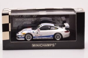 Porsche 911 997 GT3 Cup Porsche Carrera Cup #3 R. Westbrook 2007 Minichamps 1:43 400076483 Métal Moulé — image 4 sur 4