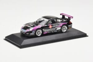Porsche 911 997 GT3 Cup Swissvax #30 K. Sasaki Carrera Cup Asia Macau 2007 Minichamps 1:43 400076430 Métal Moulé — image 2 sur 4