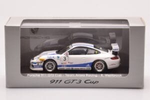 Porsche 911 997 GT3 Cup #3 Team Araxa Racing R. Westbrook Porsche Carrera Cup 2007 Minichamps 1:43 WAP02012318VKK Métal Moulé — image 4 sur 4
