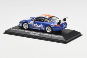 Porsche 911 997 GT3 Cup #8 M. Schrey Team Konrad Motorsport Porsche Michelin Supercup 2006 Minichamps 1:43 WAP02013217 Métal  — image 3 sur 4