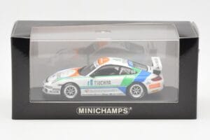Porsche 911 997 GT3 Cup Tsuchiya #80 K. Sawa Carrera Cup Asia Macau 2007 Minichamps 1:43 400076480 Métal Moulé — image 4 sur 4