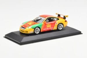 Porsche 911 997 GT3 Cup Visit Sri Lanka #6 D. Malagamuwa Carrera Cup Asia Macau 2007 Minichamps 1:43 400076406 Métal Moulé — image 2 sur 4