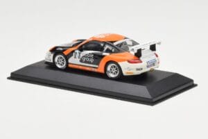 Porsche 911 997 GT3 Cup Noble Group #6 D. Watts Carrera Cup GB 2009 Minichamps 1:43 400076409 Métal Moulé — image 3 sur 4