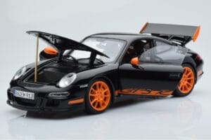 Porsche 911 997 GT3 RS Noir AUTOart 1:18 WAP02112017 Métal Moulé — image 2 sur 8