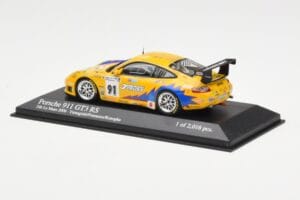Porsche 911 997 GT3 RS T2M #91 Yamagishi / Fournoux / Konopka 24 Hours of Le Mans 2006 Minichamps 1:43 400066991 Métal Moulé — image 3 sur 4