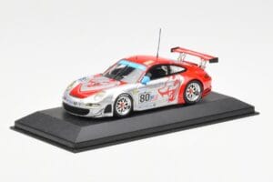 Porsche 911 997 GT3 RSR Flying Lizard #80 S. Neiman / J. Bergmeister / J. van Overbeek 24 Hours of Le Mans 2008 Minichamps 1: — image 2 sur 4