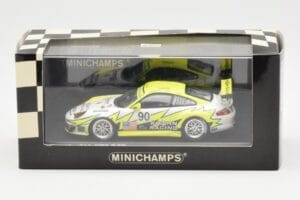 Porsche 911 997 GT3 RSR Krohn Racing #90 J. Bergmeister / T. Jonsson / T. Krohn 24 Hours of Le Mans 2006 Minichamps 1:43 4000 — image 4 sur 4