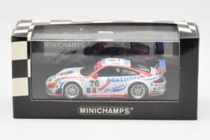 Porsche 911 997 GT3 RSR Matmut #76 P. Narac / R. Lietz / P. Long 24 Hours of Le Mans 2007 Minichamps 1:43 400076776 Métal Mou — image 4 sur 4