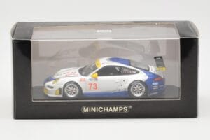 Porsche 911 997 GT3 RSR Tafel Racing #73 J. Tafel / J. Farnbacher 12 Hours of Sebring 2010 Minichamps 1:43 400076473 Métal Mo — image 4 sur 4