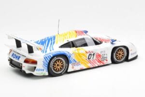 Porsche 911 GT1 #1 A. McNish / R. Sullivan / U. Alzen Rohr Motorsport Daytona 24 Hours 1998 UT Models 1:18 39611 Métal Moulé — image 2 sur 6