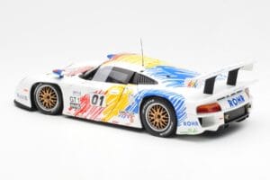 Porsche 911 GT1 #1 A. McNish / R. Sullivan / U. Alzen Rohr Motorsport Daytona 24 Hours 1998 UT Models 1:18 39611 Métal Moulé — image 5 sur 6