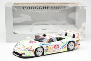 Porsche 911 GT1 #38 T. Boutsen / M. Kelleners 24 Hours of Le Mans 1998 UT Models 1:18 39817 Métal Moulé — image 6 sur 6
