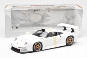 Porsche 911 GT1 Blanc UT Models 1:18 180966699 Métal Moulé — image 6 sur 6