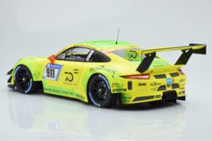 Porsche 911 GT3 R Manthey Racing #911 F. Scherer / K. Estre / R. Dumas / L. Vanthoor / E. Bamber 24 Hours of Nurburgring 2018 — image 5 sur 6