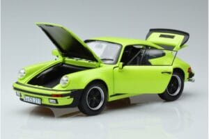 Porsche 911 930 Turbo 3.0 Vert Clair Norev 1:18 187666 Métal Moulé — image 2 sur 7