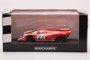Porsche 917 #23 H. Herrmann / R. Attwood 24 Hours of Le Mans Winner 1970 Minichamps 1:43 WAP0200190B Métal Moulé — image 4 sur 4