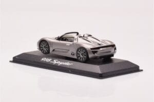 Porsche 918 Spyder Gris Métallisé Minichamps 1:43 WAP0201910B Métal Moulé — image 3 sur 4