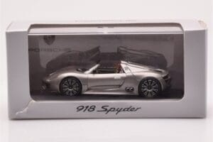 Porsche 918 Spyder Gris Métallisé Minichamps 1:43 WAP0201910B Métal Moulé — image 4 sur 4