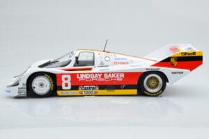 Porsche 956K Lindsay Saker #8 B. Wollek / C. Serra / S. Johansson 1000km Kyalami 1983 Minichamps 1:18 155836698 Métal Moulé — image 3 sur 6