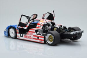 Porsche 956L Spirit of America #8 G. Follmer / J. Morton / K. Miller 24 Hours of Le Mans 1986 Minichamps 1:18 180866508 Métal — image 5 sur 8
