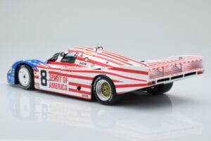 Porsche 956L Spirit of America #8 G. Follmer / J. Morton / K. Miller 24 Hours of Le Mans 1986 Minichamps 1:18 180866508 Métal — image 7 sur 8