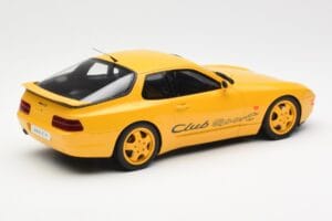 Porsche 968 Clubsport Jaune GT Spirit 1:18 GT129 Résine — image 2 sur 6