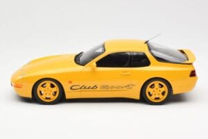 Porsche 968 Clubsport Jaune GT Spirit 1:18 GT129 Résine — image 3 sur 6