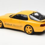 Porsche 968 Clubsport Jaune GT Spirit 1:18 GT129 - image 5 of 6
