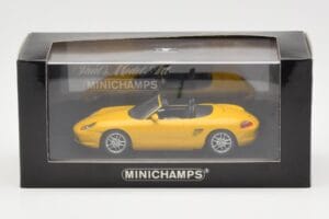 Porsche Boxster 986 Jaune Minichamps 1:43 400062072 Métal Moulé — image 4 sur 4