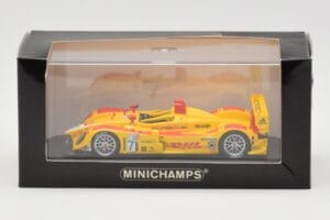 Porsche RS Spyder DHL #7 R. Dumas / T. Bernhard Winner Long Beach GP ALMS 2007 Minichamps 1:43 400076607 Métal Moulé — image 4 sur 4