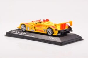 Porsche RS Spyder LMP2 #7 R. Dumas / T. Bernhard / E. Collard Sebring 12 Hours Winners 2008 Minichamps 1:43 400086807 Métal M — image 3 sur 4