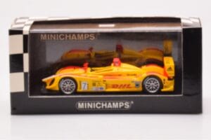 Porsche RS Spyder LMP2 #7 R. Dumas / T. Bernhard / E. Collard Sebring 12 Hours Winners 2008 Minichamps 1:43 400086807 Métal M — image 4 sur 4
