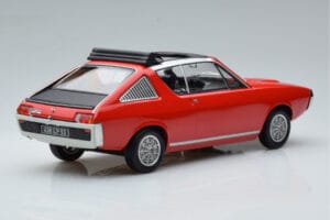 Renault 17 Gordini Décapotable Rouge Norev 1:18 185371 Métal Moulé — image 2 sur 6