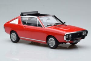 Renault 17 Gordini Décapotable Rouge Norev 1:18 185371 Métal Moulé — image 4 sur 6