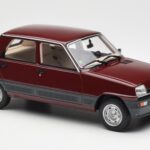 Renault 5 GTL Bordeaux Rouge Otto 1:18 OT1059 - image 4 of 6