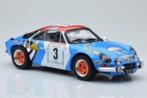 Alpine A110 #3 B. Darniche / A. Mahe Tour de Corse 1973 IXO 1:18 18RMC062B Métal Moulé — image 4 sur 6