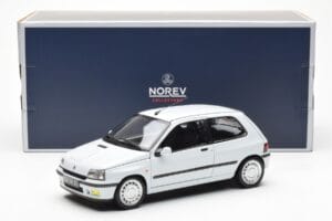 Renault Clio 16S Blanc Norev 1:18 185251 Métal Moulé — image 8 sur 8