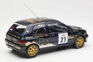 Renault Clio Williams DIAC #21 Jordan / Boyere Tour de Corse 1993 Norev 1:18 185228 Métal Moulé — image 3 sur 8