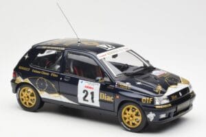 Renault Clio Williams DIAC #21 Jordan / Boyere Tour de Corse 1993 Norev 1:18 185228 Métal Moulé — image 6 sur 8