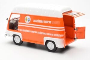Renault Estafette Orange Assistance Course Norev 1:18 185123 Métal Moulé — image 7 sur 10